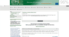 Desktop Screenshot of industrialsafety-tp.org