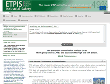 Tablet Screenshot of industrialsafety-tp.org
